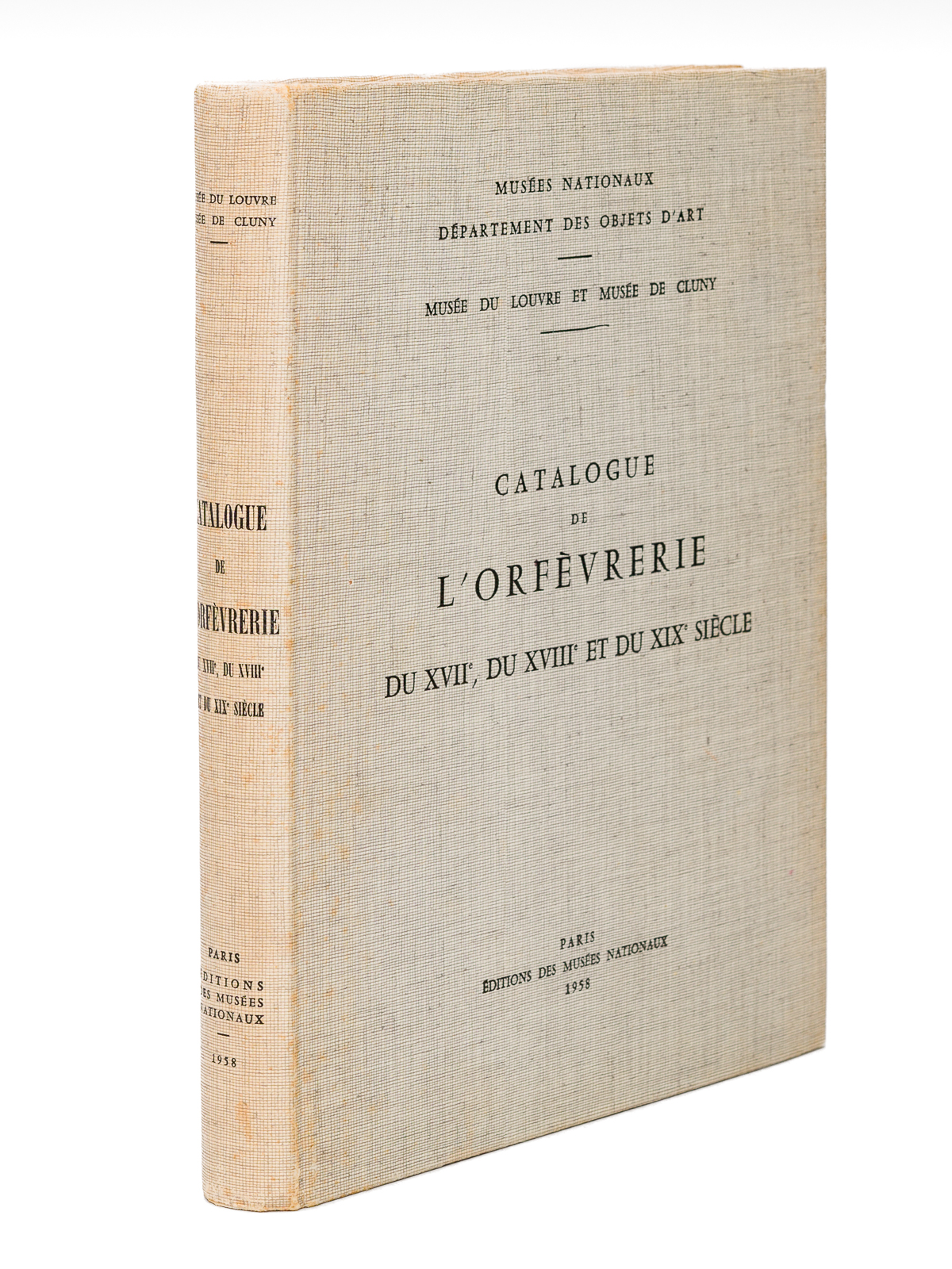 photo n°9 : Catalogue de l'Orfèvrerie du XVIIe, du XVIIIe et du XIXe siècle.