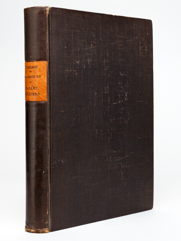photo n°17 : Catalogue de Reliures du XVe au XIXe siècle en vente à la Librairie Gumuchian. Catalogue n° XII
