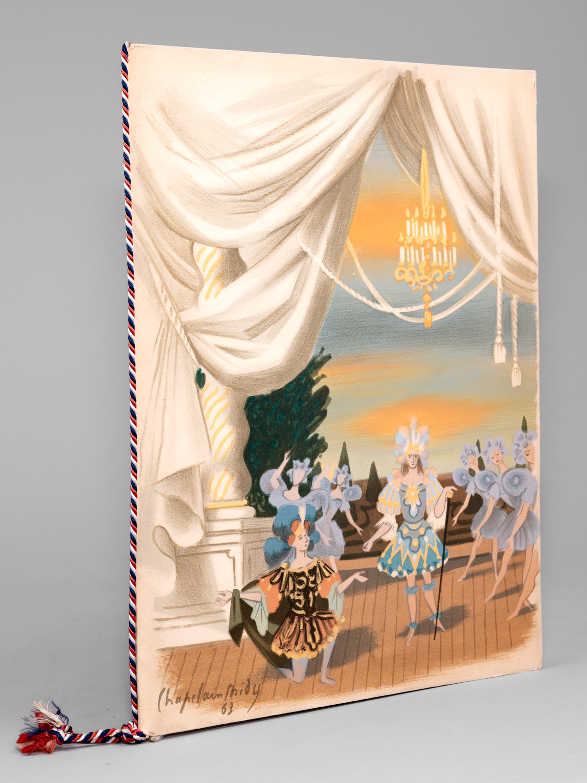 photo n°10 : Château de Versailles - Soirée offerte au Théâtre Louis XV par le Général de Gaulle Président de la République  en l'honneur de de leurs Altesses Royales Madame la Grande Duchesse & Monseigneur le Prin
