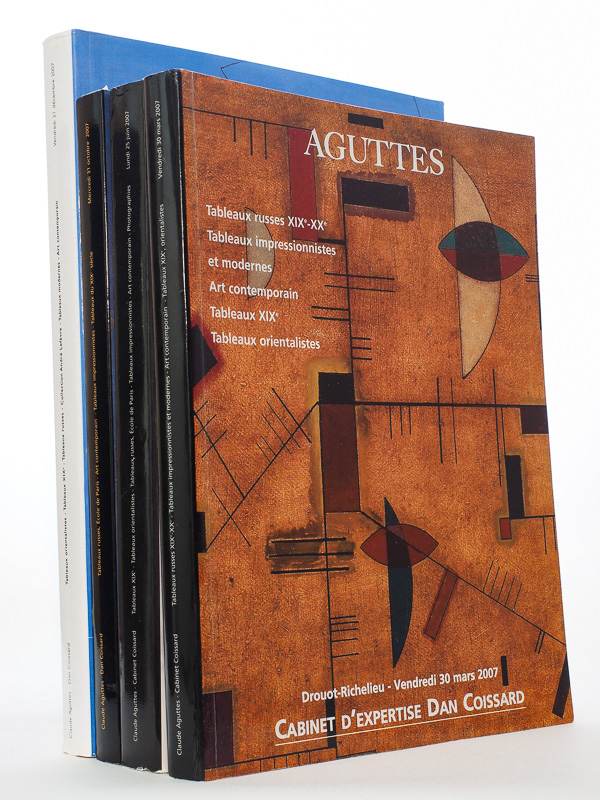photo n°12 : [ Lots de 4 catalogues de la maison Aguttes, Paris Drouot-Richelieu, année 2007, dont peintres orientalistes, impressionnistes  et école russe ] Tableaux russes XIXe-XXe, tableaux impressionnistes, Art contemporain, Tableaux XIXe, Tableaux o