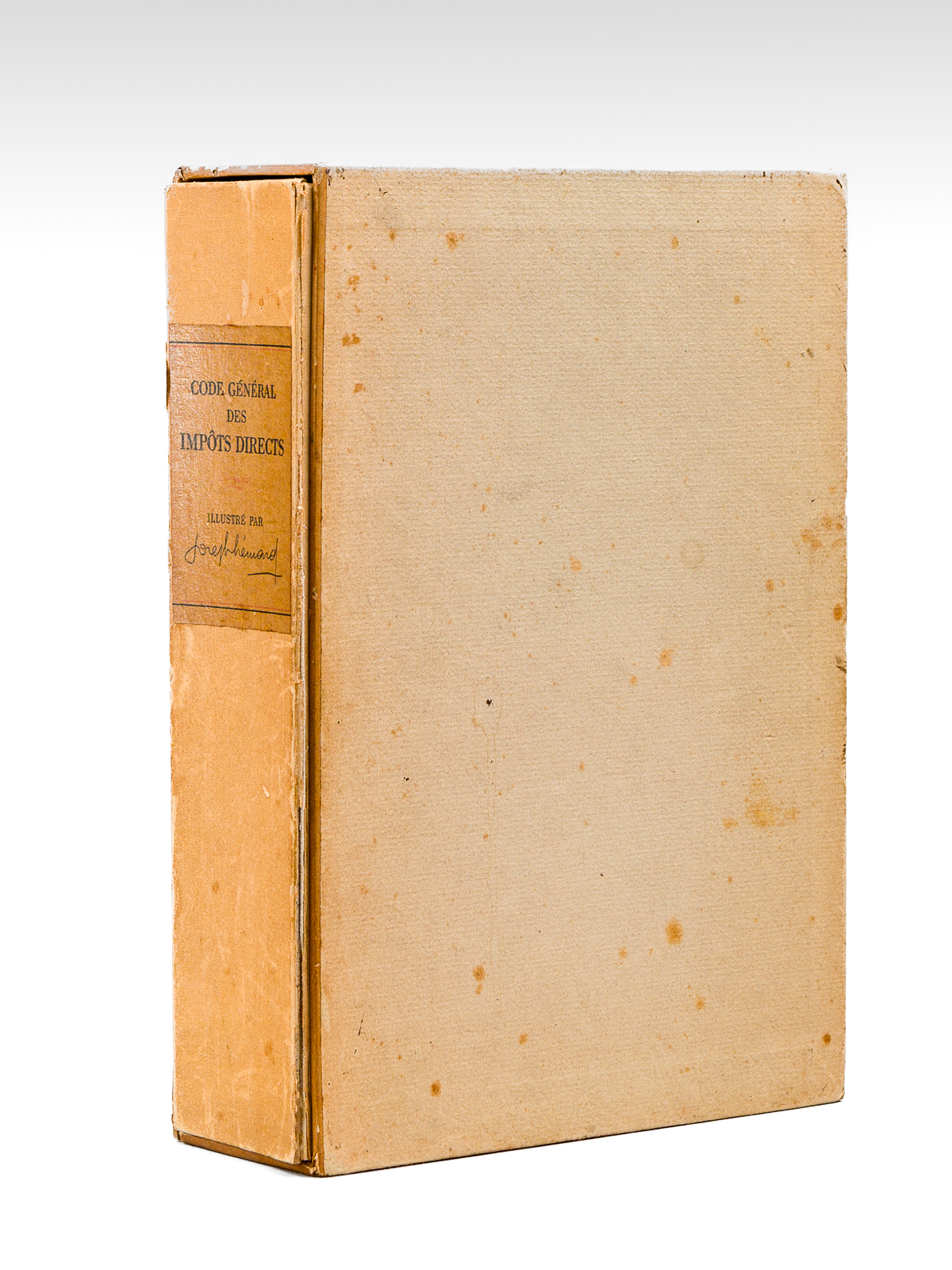 photo n°13 : Code Général des Impôts Directs et Taxes Assimilées illustré par Joseph Hémard [ Edition originale, avec un dessin original signé et une épreuve du coloris original ] Texte intégral des lois, d