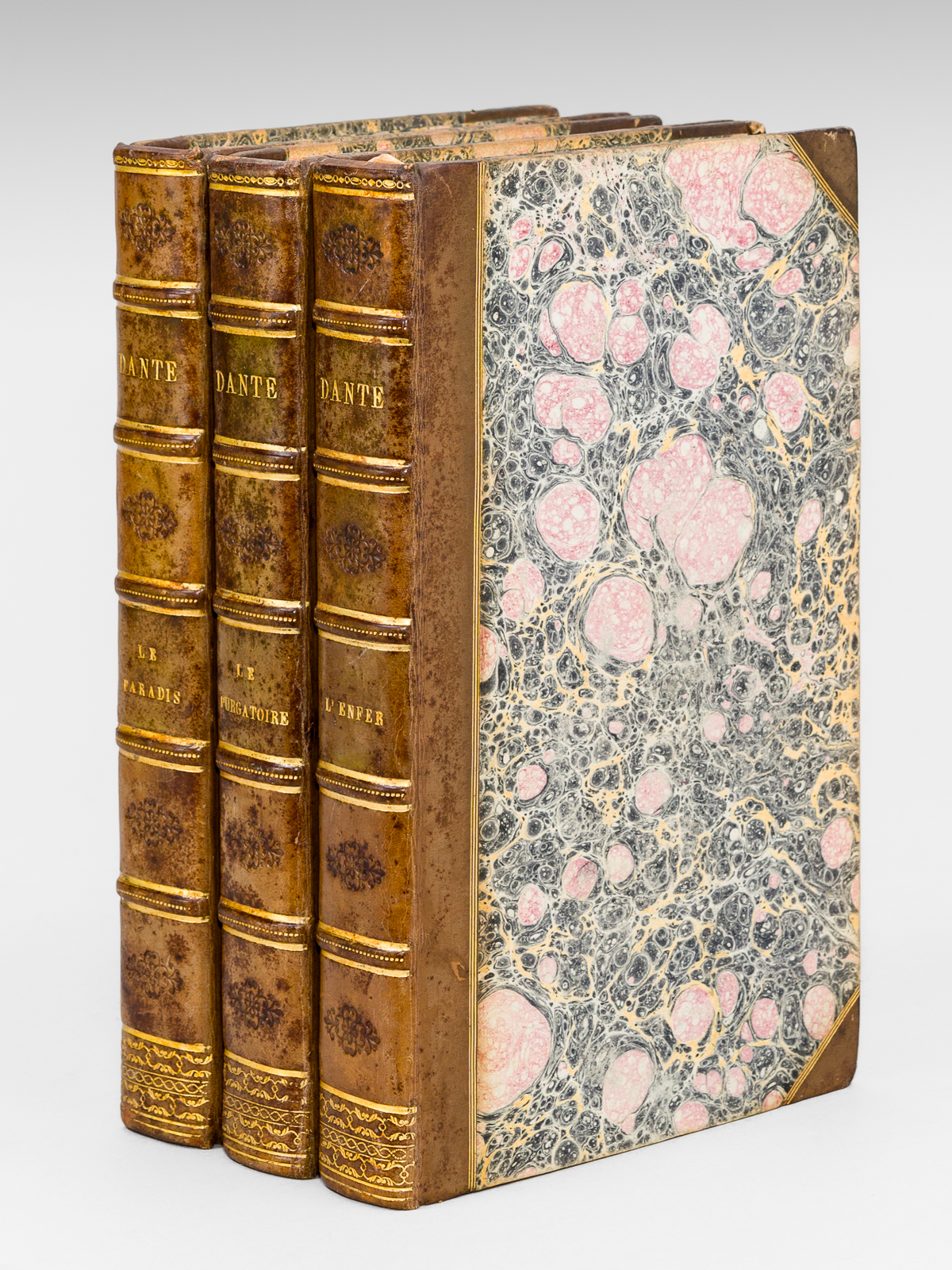 photo n°12 : [ La Divine Comédie 3 Tomes - Complet ] L'Enfer, Poëme du Dante, traduit de l'Italien, suivi de Notes explicatives pour chaque chant - Le Purgatoire, Poëme du Dante, traduit de l'Italien, suivi de Notes explicatives pour chaque chant - Le
