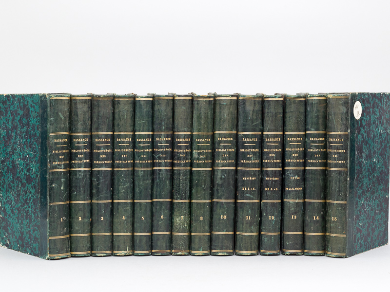 photo n°13 : Nouvelle bibliothèque des prédicateurs ou Dictionnaire apostolique. (14 Tomes sur 15) A l'usage de ceux qui se destinent à la chaire, précédée d'un discours préliminaire