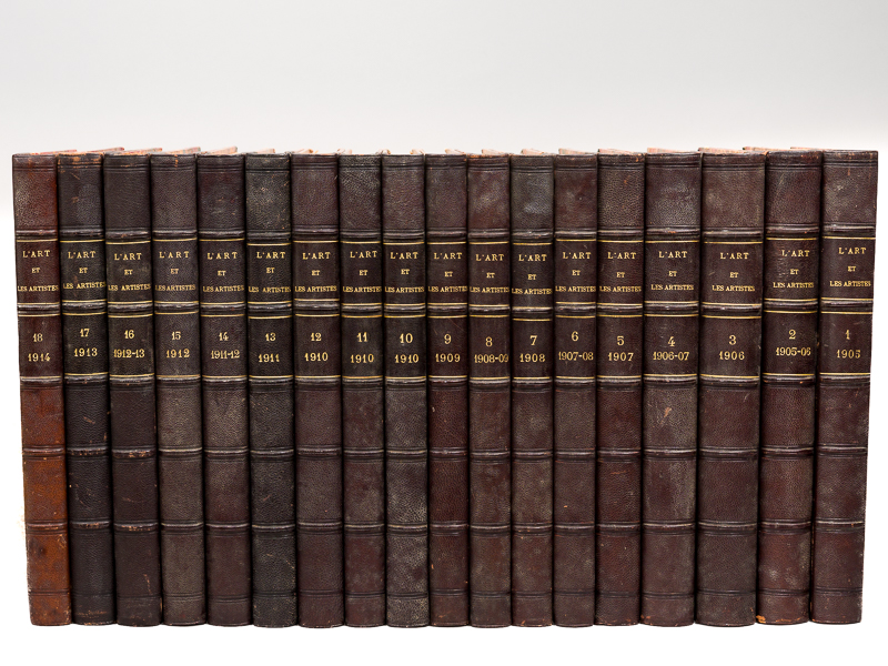 photo n°17 : L'Art et les Artistes. Revue d'art ancien et moderne [ Ensemble des 18 premiers tomes : d'Avril 1905 à Mars 1914 ] Tome 1 : [ Avril - Septembre 1905 ] (avec les suppléments illustrés) ; Tome 2 : Octobre 1905 - Mars 1906  (avec les sup