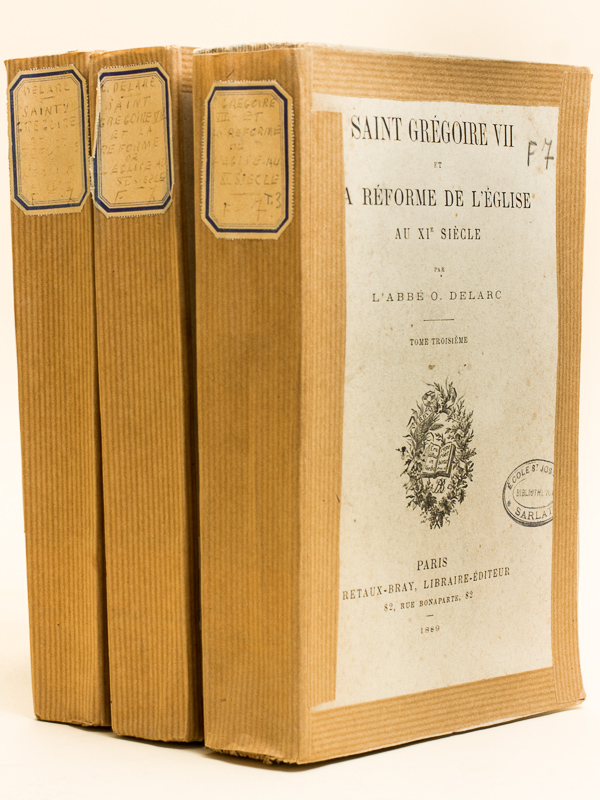 photo n°8 : Saint Grégoire VII et la Réforme de l'Eglise au XIe siècle (4 Tomes - Complet, avec table alphabétique et analytique)