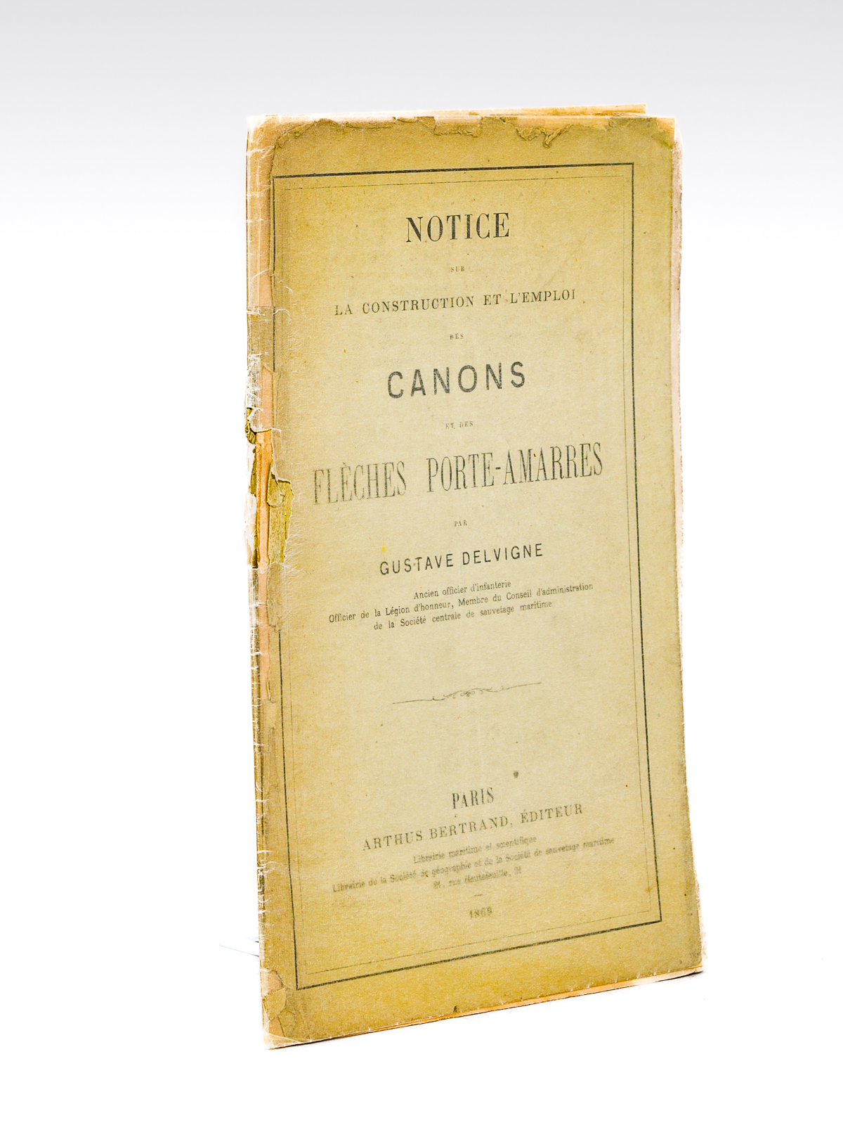 photo n°7 : Notice sur la construction et l'emploi des canons et des flèches porte-amarres