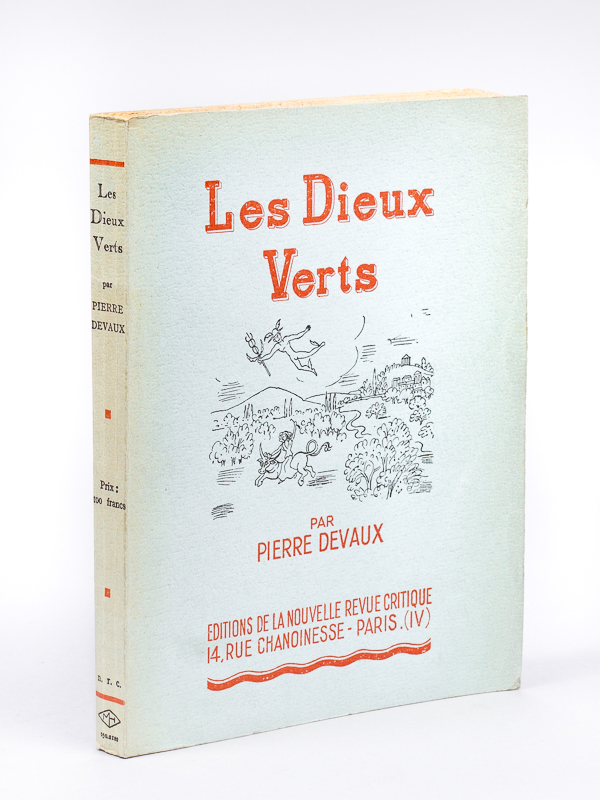 photo n°10 : Les Dieux Verts. Nouvelle mythologie écrite en langue verte [ Edition originale - Livre dédicacé par l'auteur ]