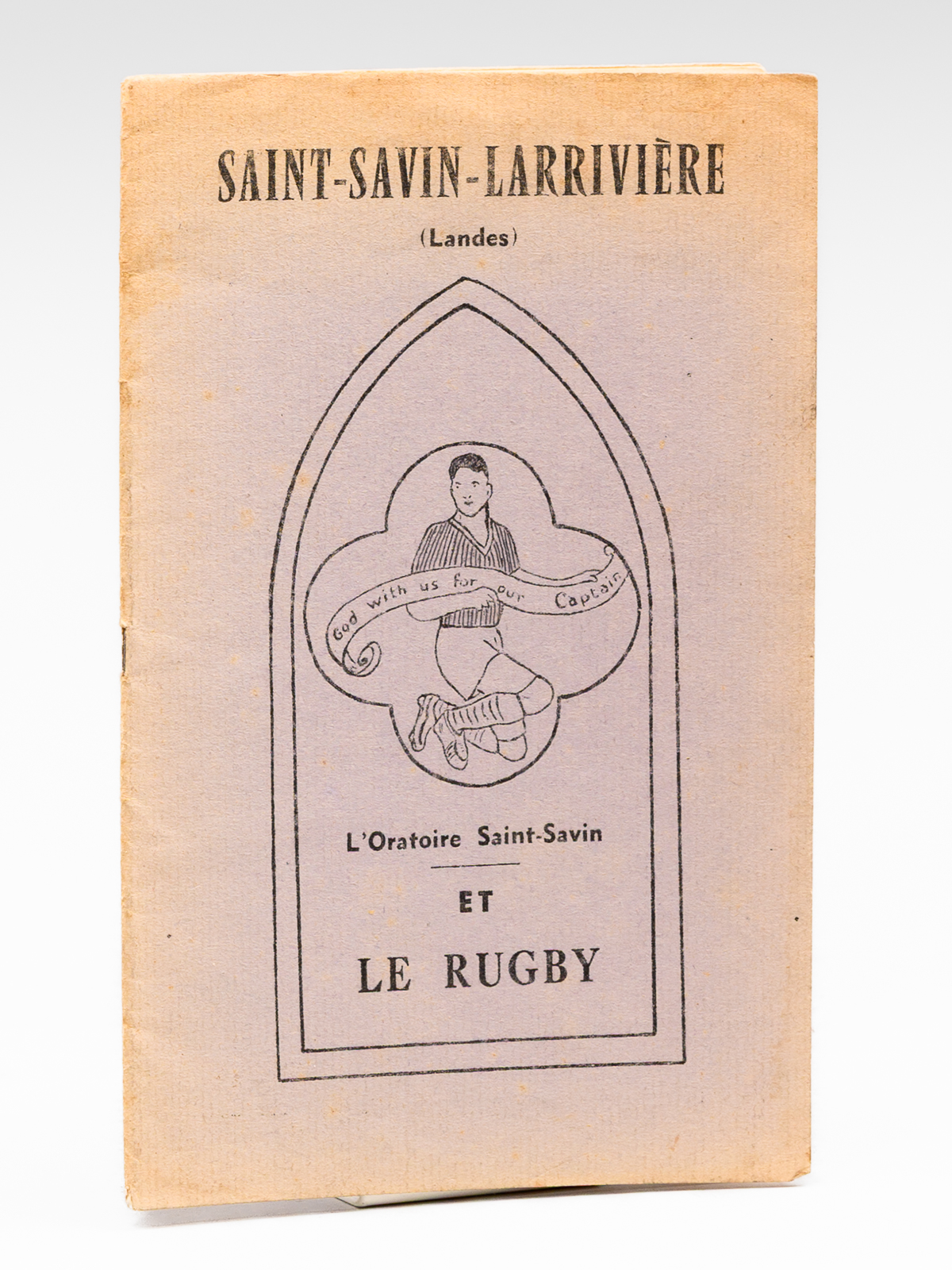 photo n&deg;8 : Saint-Savin-Larrivi&egrave;re (Landes) L'Oratoire Saint-Savin et le Rugby [ Chapelle Notre-Dame-du-Rugby ]