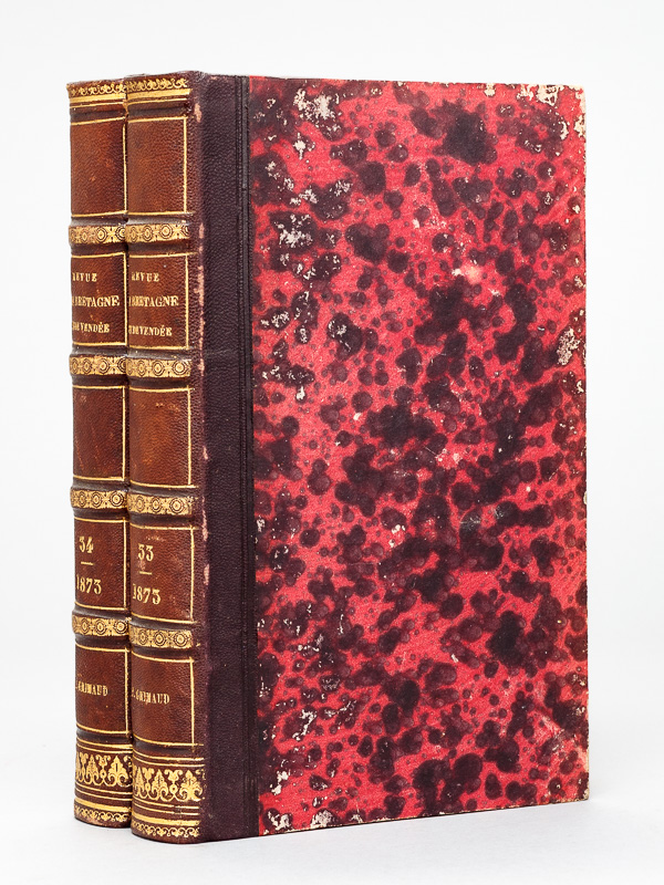 photo n°10 : Revue de Bretagne et de Vendée. Année 1873 (2 Tomes, Tomes 33 et 34 - Complet) [ Edition originale ] Dix-Septième Année Quatrième Série. Tomes III et IV (Tomes XXXIII et XXXIV de la Collection) [ Contient notammen