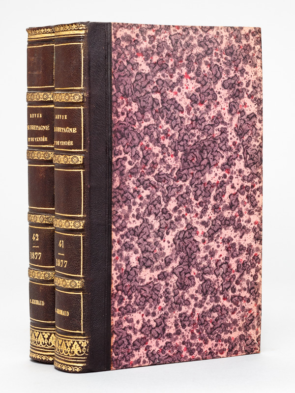 photo n°12 : Revue de Bretagne et de Vendée. Année 1877 (2 Tomes, Tomes 41 et 42 - Complet) [ Edition originale ] Vingt et Unième Année Cinquième Série. Tomes I et II (Tomes XLI et XLII de la Collection) Avec : Deuxième