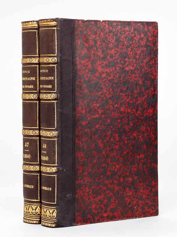 photo n°10 : Revue de Bretagne et de Vendée. Année 1880 (2 Tomes, Tomes 47 et 48 - Complet) [ Edition originale ] Vingt-Quatrième Année Cinquième Série. Tomes VII et VIII (Tomes XLVII et XLVIII de la Collection) [ Contient not
