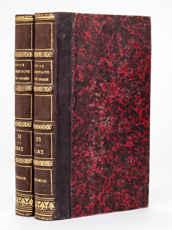 photo n°11 : Revue de Bretagne et de Vendée. Année 1882 (2 Tomes, Tomes 51 et 52 - Complet) [ Edition originale ] Vingt-Sixième Année Sixième Série. Tomes I et II (Tomes LI et LII de la Collection) [ Contient notamment : ] Les