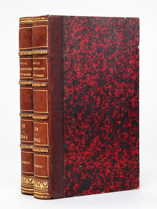 photo n°11 : Revue de Bretagne et de Vendée. Année 1885 (2 Tomes, Tomes 57 et 58 - Complet) [ Edition originale ] Vingt-Neuvième Année Sixième Série. Tomes VIII et IX (Tomes LVII et LVIII de la Collection) [ Contient notamment