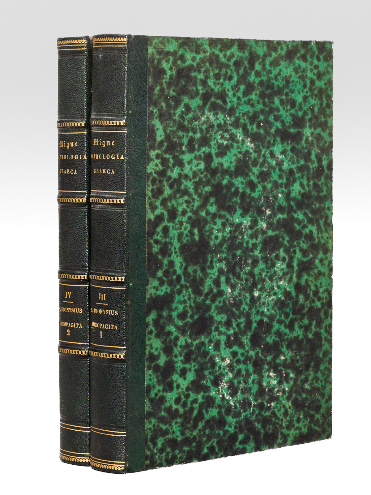 photo n°12 : S. Dionysii Areopagitae Opera Omnia quae extant (2 Tomes - Complet) Tomus Prior & Posterior [ Patrologia Graeca Tomus III & IV ]