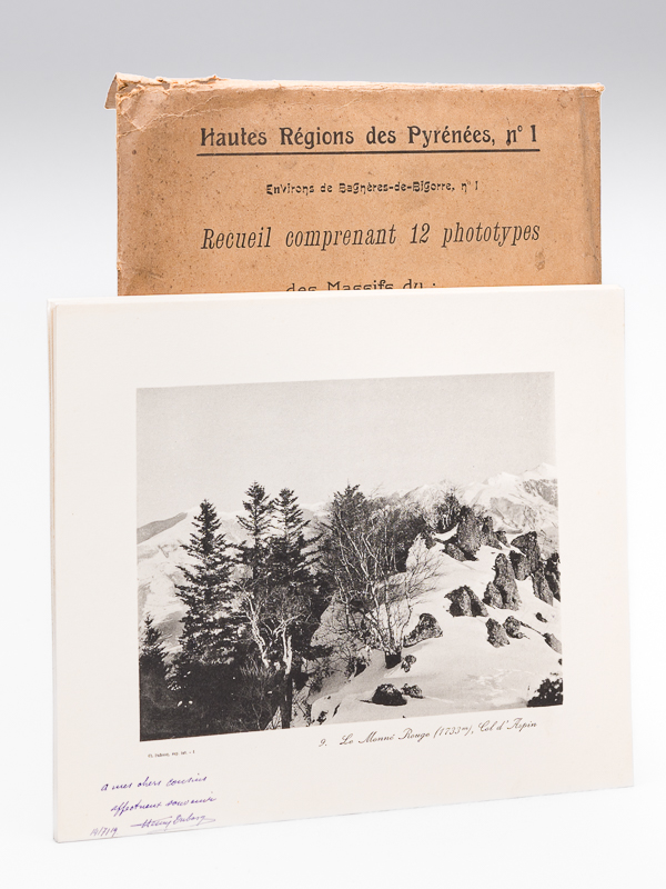 photo n°10 : Hautes Régions des Pyrénées, n°1 Environs de Bagnères-de-Bigorre, n°1 Recueil comprenant 12 phototypes des Massifs du : Montaigu - Léviste - Pic-du-Midi - Tourmalet - Col d'Aspin - Et la Région des Lacs [
