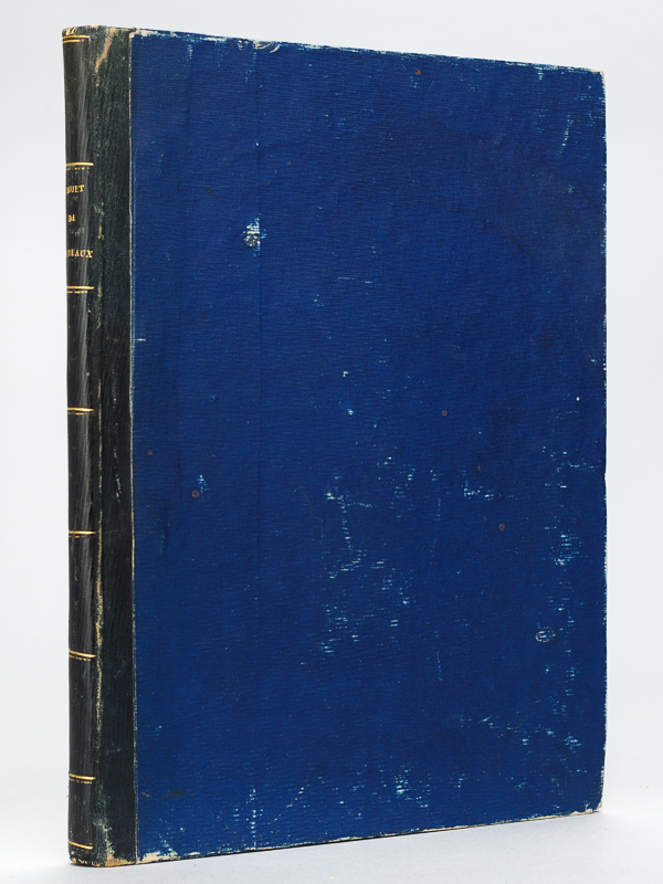 photo n°19 : Mémoire relatif à quelques Projets intéressants pour la Ville de Bordeaux, lu par M. Dupré de Saint-Maur, Intendant de Guienne, & Directeur de l'Académie des Sciences de Bordeaux, à la Séance Publique du 7