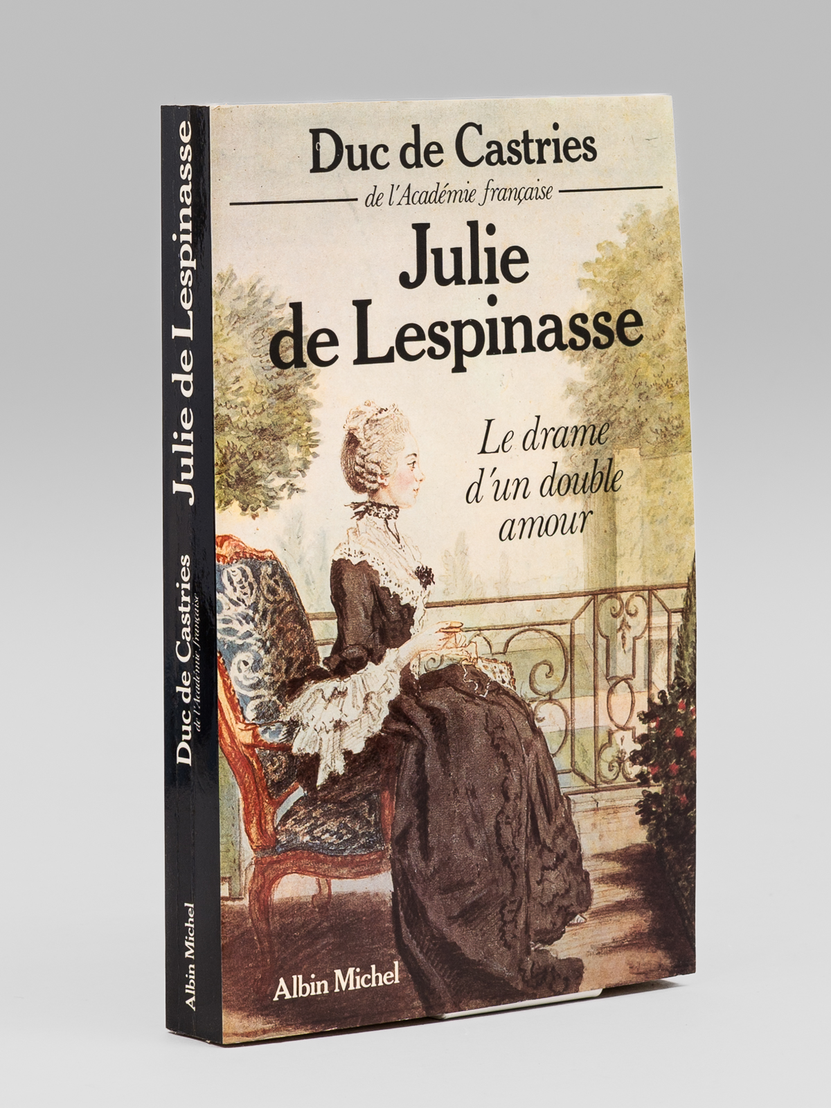 photo n°10 : Julie de Lespinasse, Le drame d'un double amour [ Livre signé par l'auteur - Envoi à Maurice Druon ]