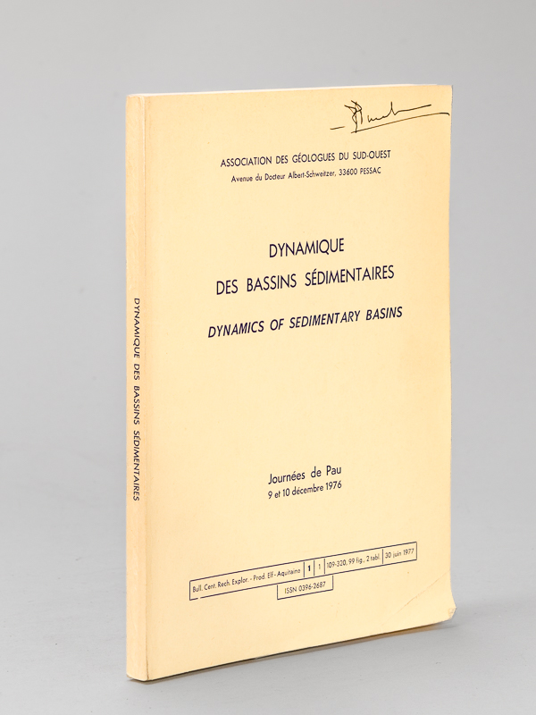 photo n°8 : Dynamique des Bassins Sédimentaires. Dynamics of sedimentary basins. Journées de Pau 9 et 10 décembre 1976