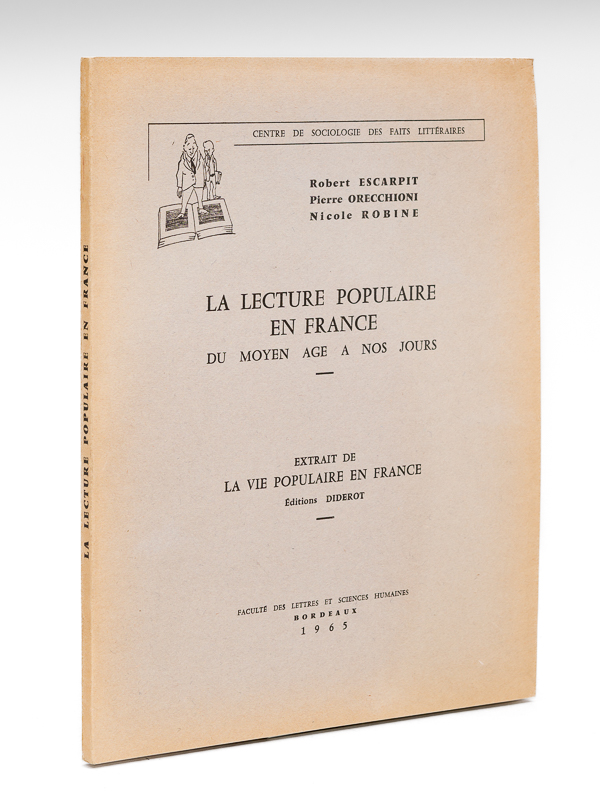 photo n°8 : La lecture populaire en France du Moyen-Age à nos jours.