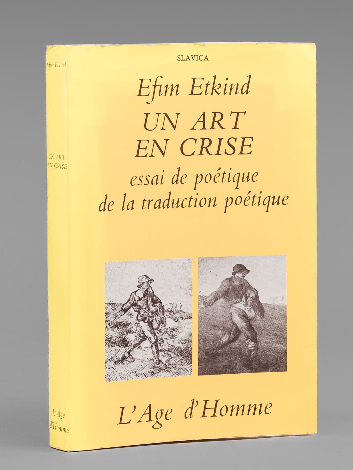 photo n&deg;9 : Un Art en Crise. Essai de po&eacute;tique de la traduction po&eacute;tique [ Livre d&eacute;dicac&eacute; par l'auteur &agrave; Maurice Druon ]