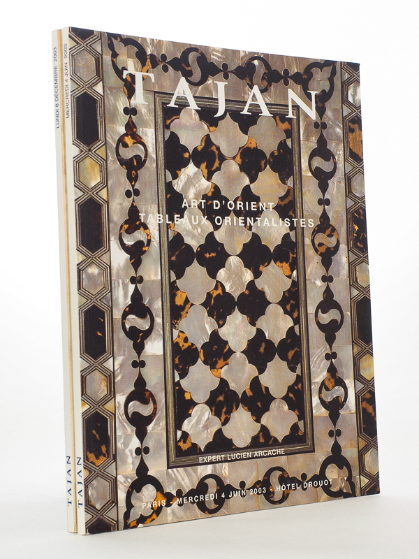 photo n°12 : Art d'Orient, Tableaux orientalistes [ Lot de 2 catalogues, année 2003 ] Paris, Hôtel Drouot, Mercredi 4 juin 2003 ; id. - Manuscrits des Comtes Henri et François Chandon de Briailles, Lundi 8 décembre 2003
