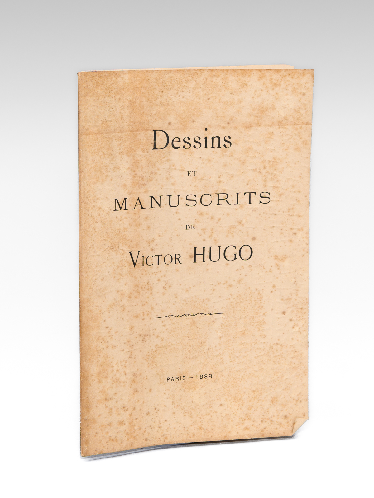 photo n°9 : Exposition des Dessins et Manucrits de Victor Hugo au Bénéfice de la Souscription pour sa Statue. Galerie particulière Georges Petit Entrée : 8 rue de Sèze