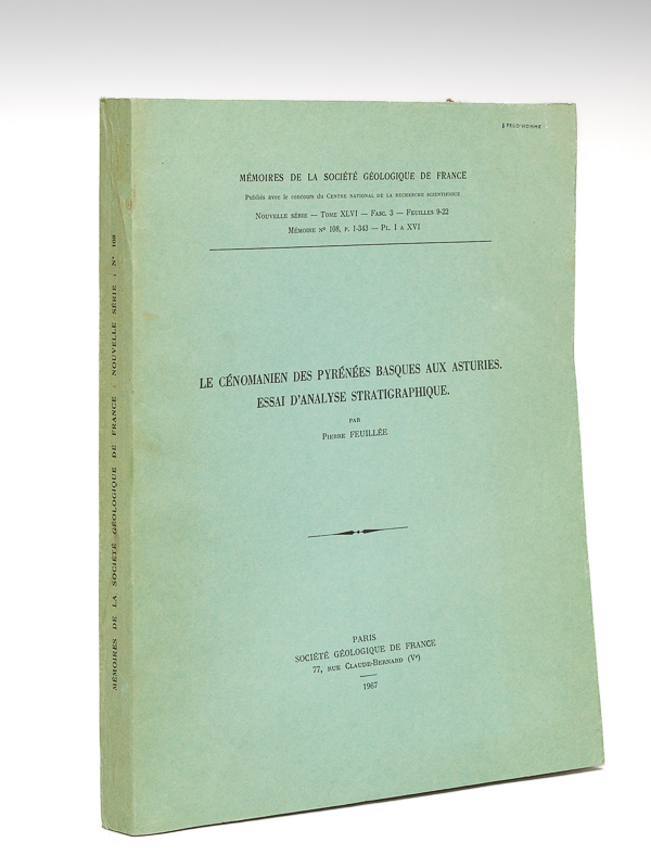 photo n°10 : Le Cénomanien des Pyrénées Basques aux Asturies. Essai d'analyse stratigraphique [ Edition originale ]