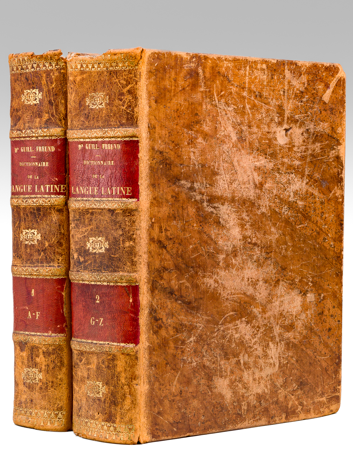 photo n°12 : Grand Dictionnaire de la Langue Latine sur un nouveau plan par le Dr. Guill. Freund (3 Tomes - Complet)