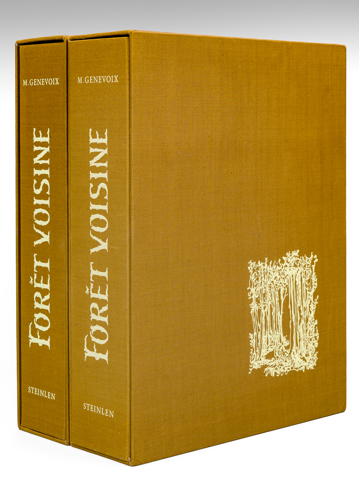 photo n°18 : Forêt Voisine (2 Volumes - Complet) [ Un des 7 exemplaires sur Auvergne avec une aquarelle originale ]