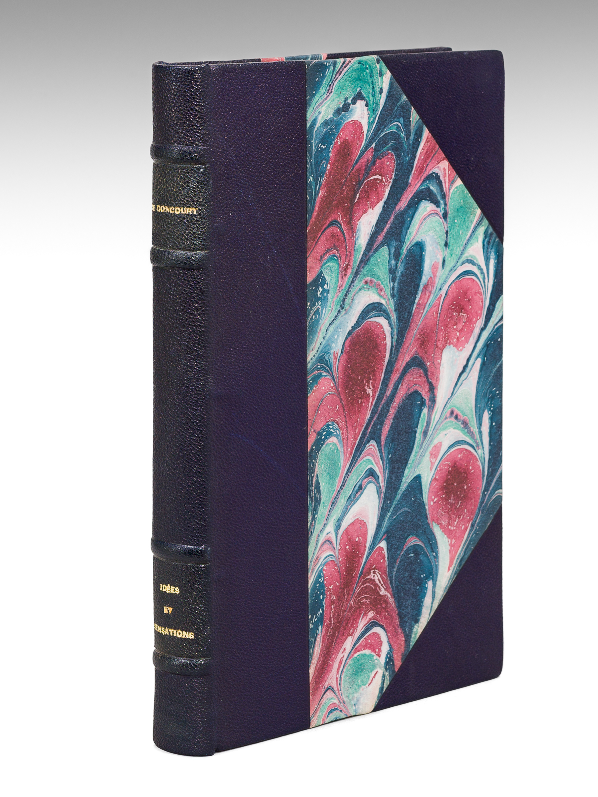 photo n°12 : Idées et Sensations [ Edition originale - Livre dédicacé par Edmond de Goncourt à Paul de Saint-Victor ]