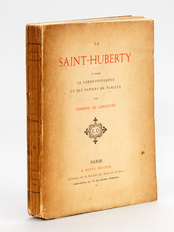 photo n°10 : La Saint-Huberty d'après sa Correspondance et ses Papiers de Famille [ Livre dédicacé par l'auteur ]