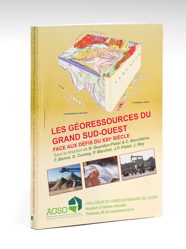 photo n°9 : Les Géoressources du grand Sud-ouest. Colloque du Cinquantenaire de l'AGSO Muséum d'Histoire naturelle Toulouse 26-28 septembre 2014