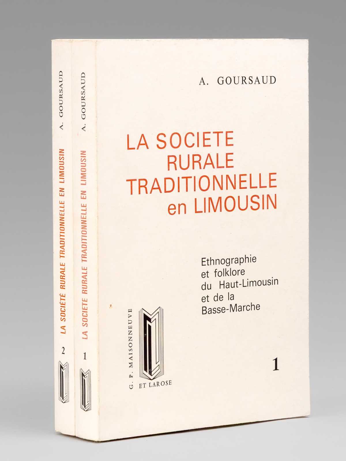 photo n°10 : La Société Rurale traditionnelle en Limousin. Ethnographie et Folklore du Haut-Limousin et de la Basse-Marche (Tomes I et II)