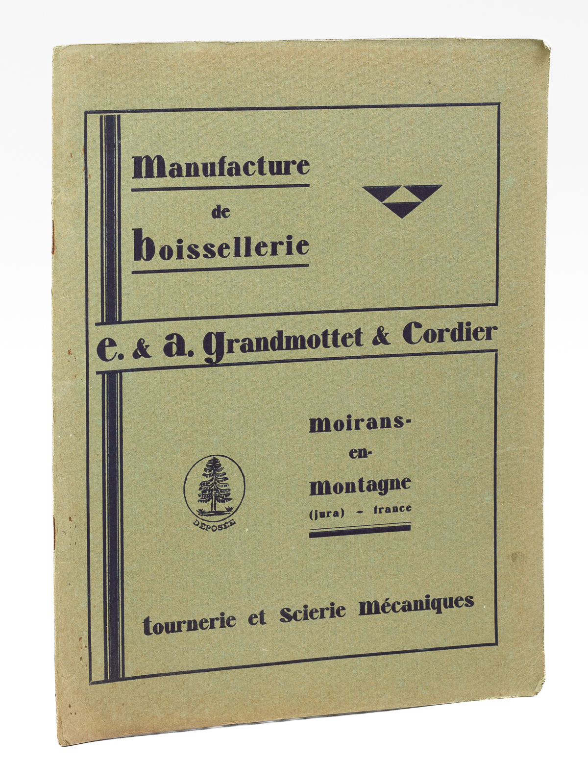 photo n&deg;11 : Manufacture de boissellerie E. & A. Grandmottet & Cordier Successeurs. Tournerie et scierie m&eacute;caniques. Moirans-en-Montagne (Jura) Prix-Courants n&deg; 26/D du 15 ao&ucirc;t 1930