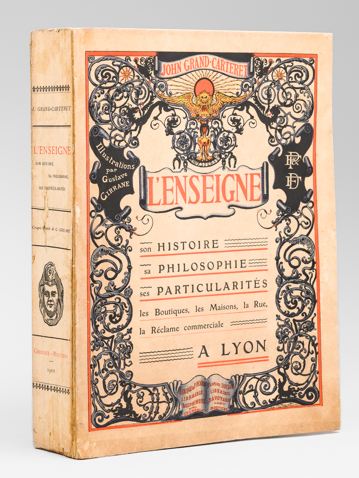 photo n&deg;20 : L'Enseigne. Son Histoire et Sa Philosophie. Ses Particularit&eacute;s. Les Boutiques, les Maisons, la Rue, la R&eacute;clame commerciale &agrave; Lyon.