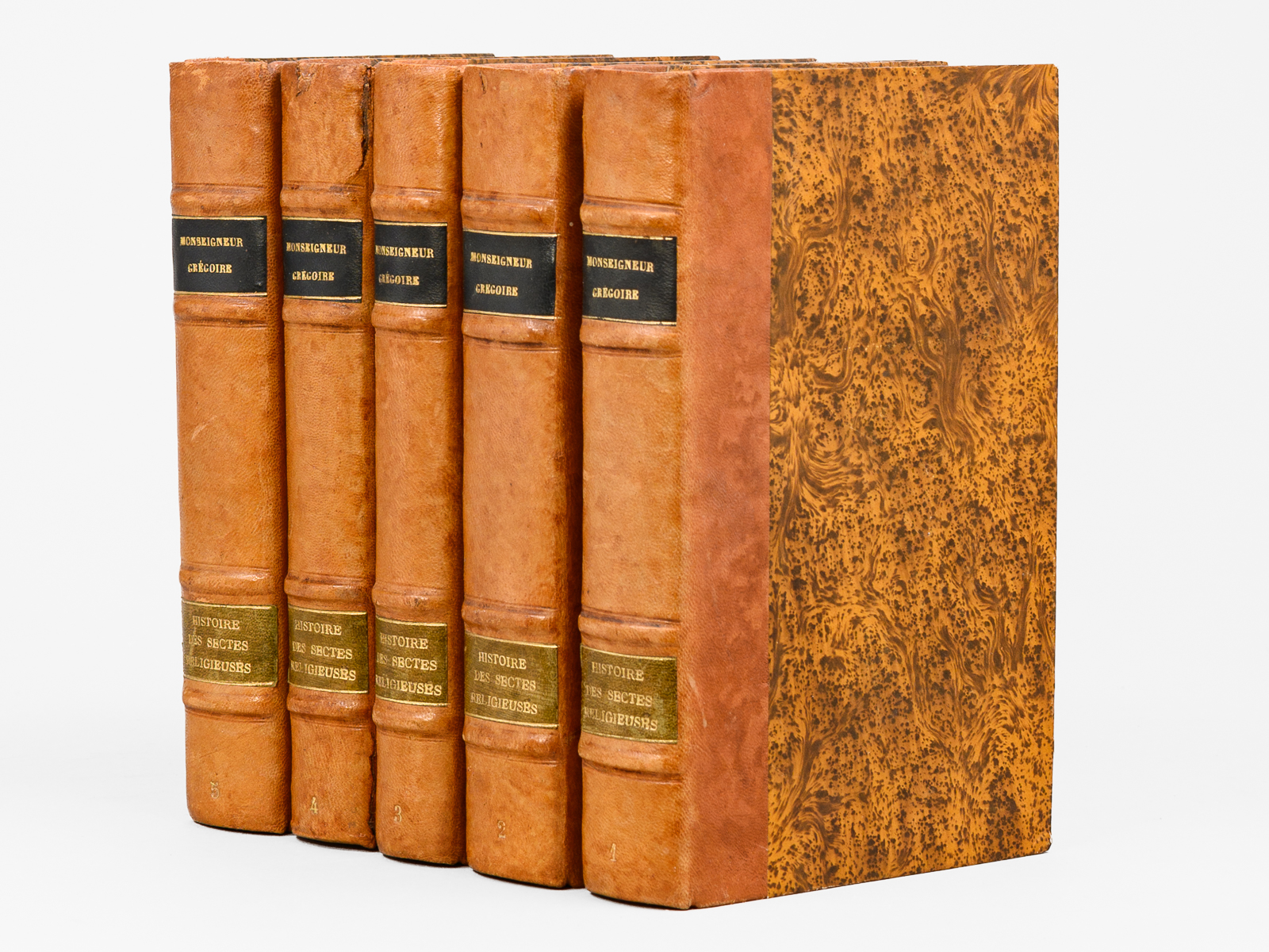 photo n&deg;10 : Histoire des sectes religieuses qui sont n&eacute;es, se sont modifi&eacute;es, se sont &eacute;teintes dans les diff&eacute;rentes contr&eacute;es du globe, depuis le commencement du si&egrave;cle dernier jusqu'&agrave; l'&eacute;poque actuelle (5 Tomes
