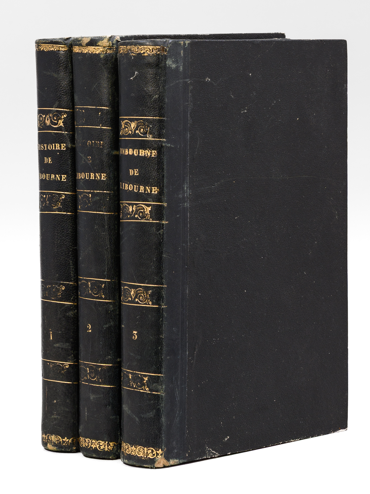 photo n&deg;13 : Histoire de Libourne et des autres Villes et Bourgs de son arrondissement (3 Tomes - Complet) Accompagn&eacute;e de celle des monuments religieux, civils et militaires ; de celle des ordres monastiques ; de celle des ducs, comtes, marquis, vicomtes, cheva