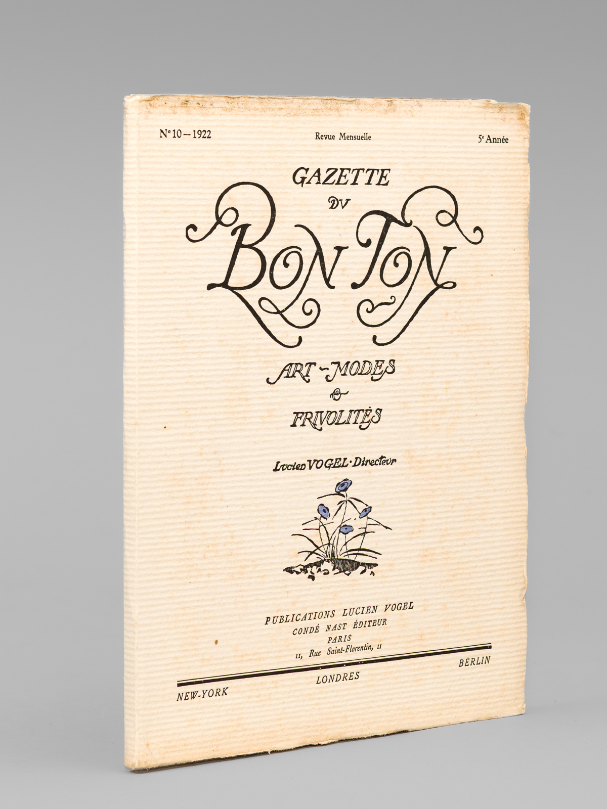 photo n°13 : Gazette du Bon Ton. Art - Modes & Frivolités. Année 1922 - 5e Année - Numéro 10 - Revue Mensuelle [ Avec 8 croquis en couleurs sur 8 et 2 planches en couleurs sur 8 ]
