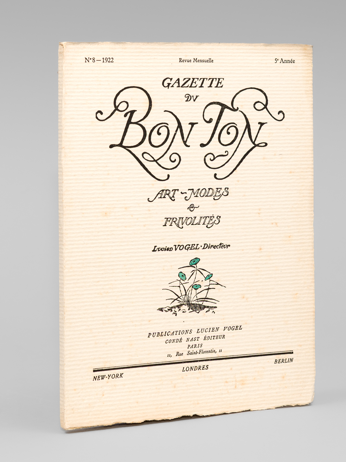 photo n°11 : Gazette du Bon Ton. Art - Modes & Frivolités. Année 1922 - 5e Année - Numéro 8 - Revue Mensuelle [ Avec 6 croquis en couleurs sur 8 et 4 planches en couleurs sur 8 ]