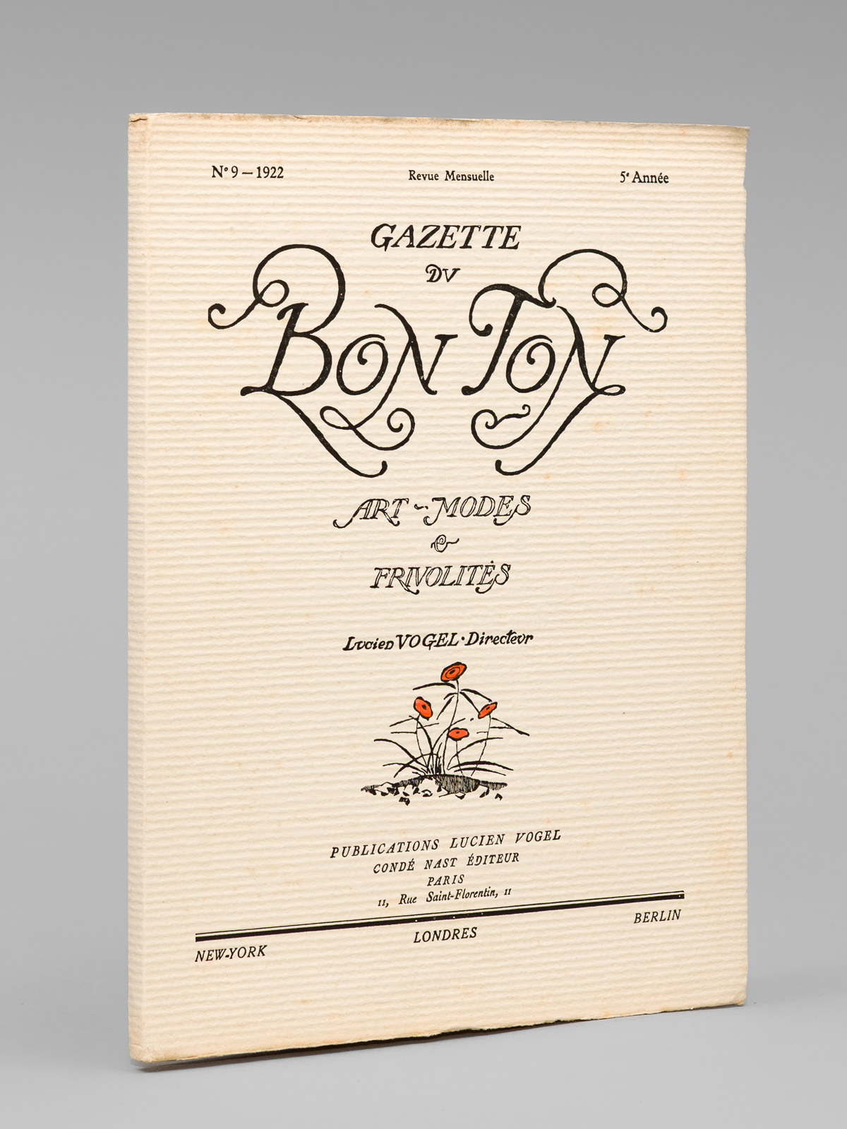 photo n°13 : Gazette du Bon Ton. Art - Modes & Frivolités. Année 1922 - 5e Année - Numéro 9 - Revue Mensuelle [ Avec 8 croquis en couleurs sur 8 et 4 planches en couleurs sur 8 ]