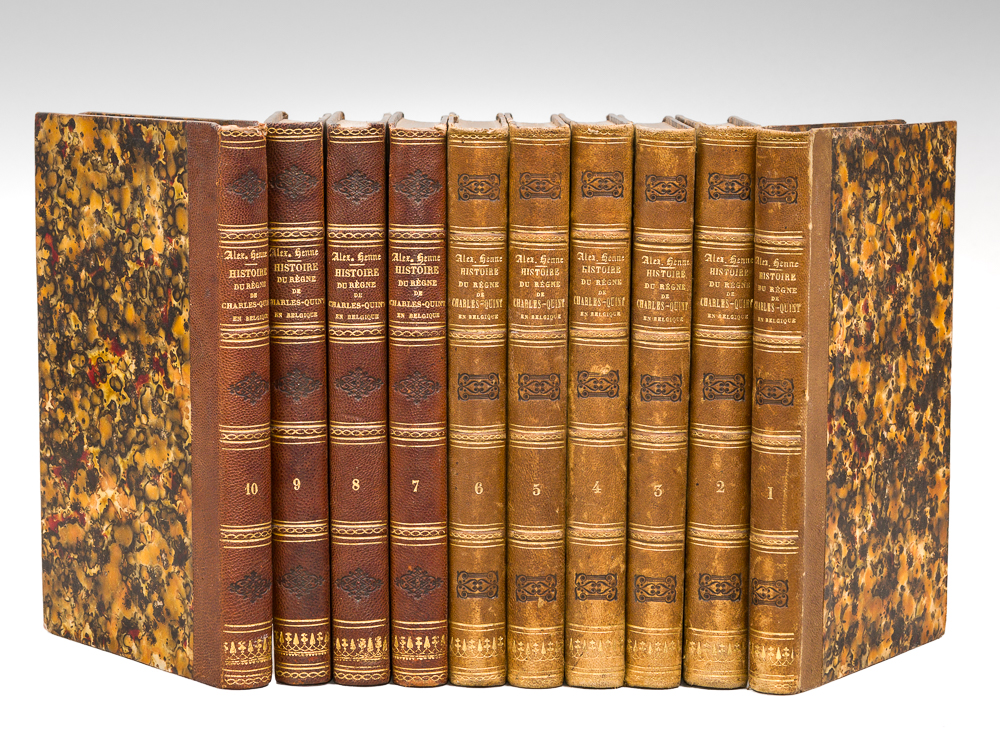 photo n°13 : Histoire du Règne de Charles-Quint en Belgique (10 Tomes - Complet) [ Edition originale ]