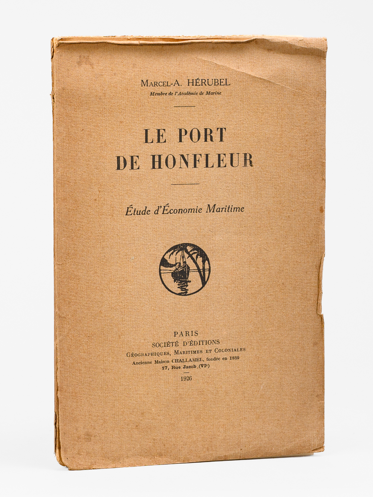 photo n&deg;8 : Le port de Honfleur. &Eacute;tude d'&eacute;conomie maritime [ Edition originale ]