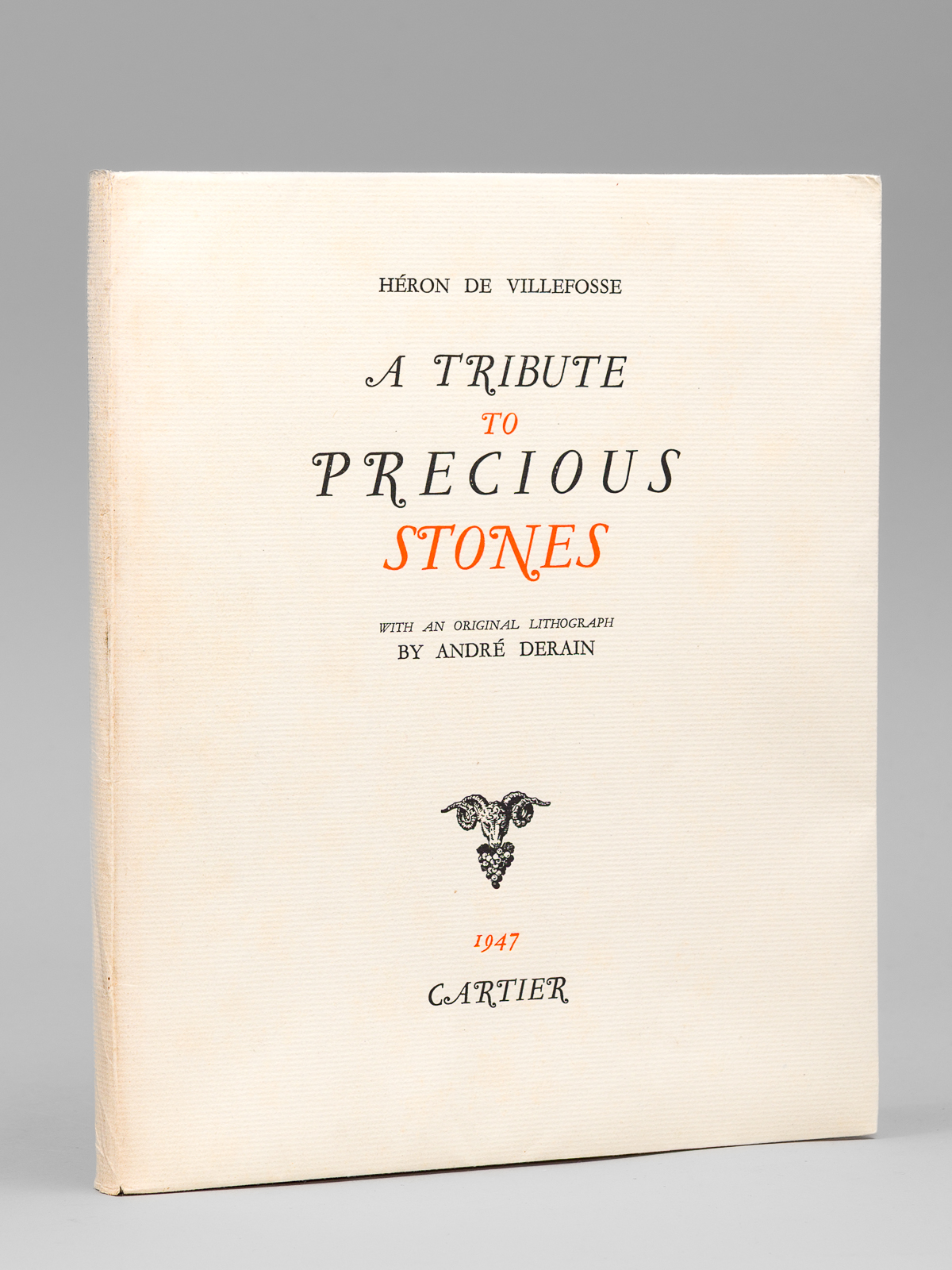 photo n°6 : A Tribute to Precious Stones - with an original lithograph by André Derain