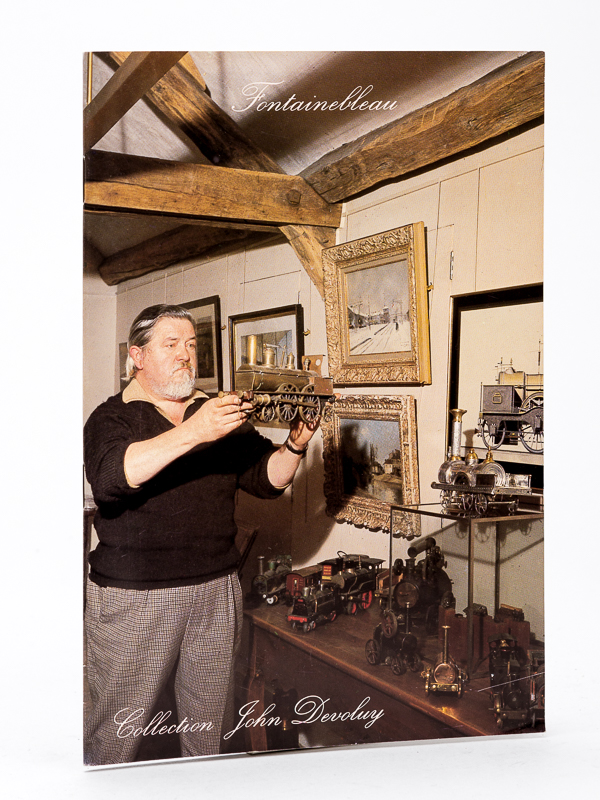 photo n°8 : Hôtel des ventes Fontainebleau. Collection John Devoluy. Tableaux, curiosités, modèles réduits, jouets, sur le thème du rail. Vente aux enchères publiques Dimanche 13 juin 1982 à 14 heures. Maître Jean