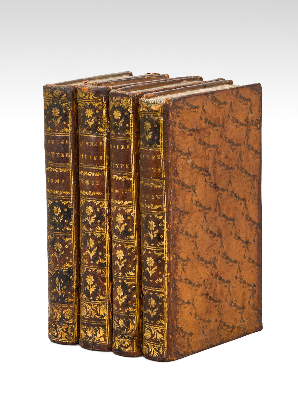 photo n°11 : Querelles Littéraires, ou Mémoires Pour servir à l'Histoire des Révolutions de la République des Lettres, depuis Homère jusqu'à nos jours (4 Tomes - Complet) [ Edition originale ]