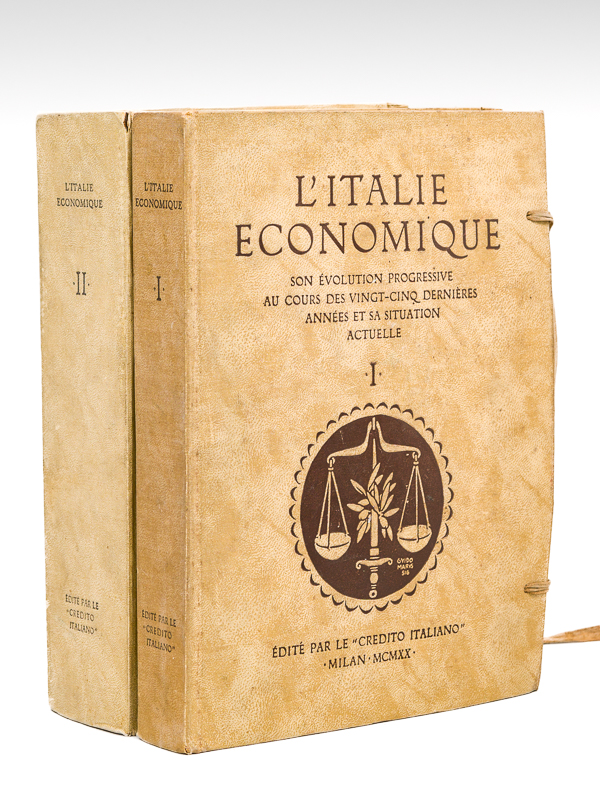 photo n°14 : L'Italie économique. Son évolution économique au Cours des vingt-cinq dernières années et sa situation actuelle. 1895-1920 (2 Tomes - Complet)