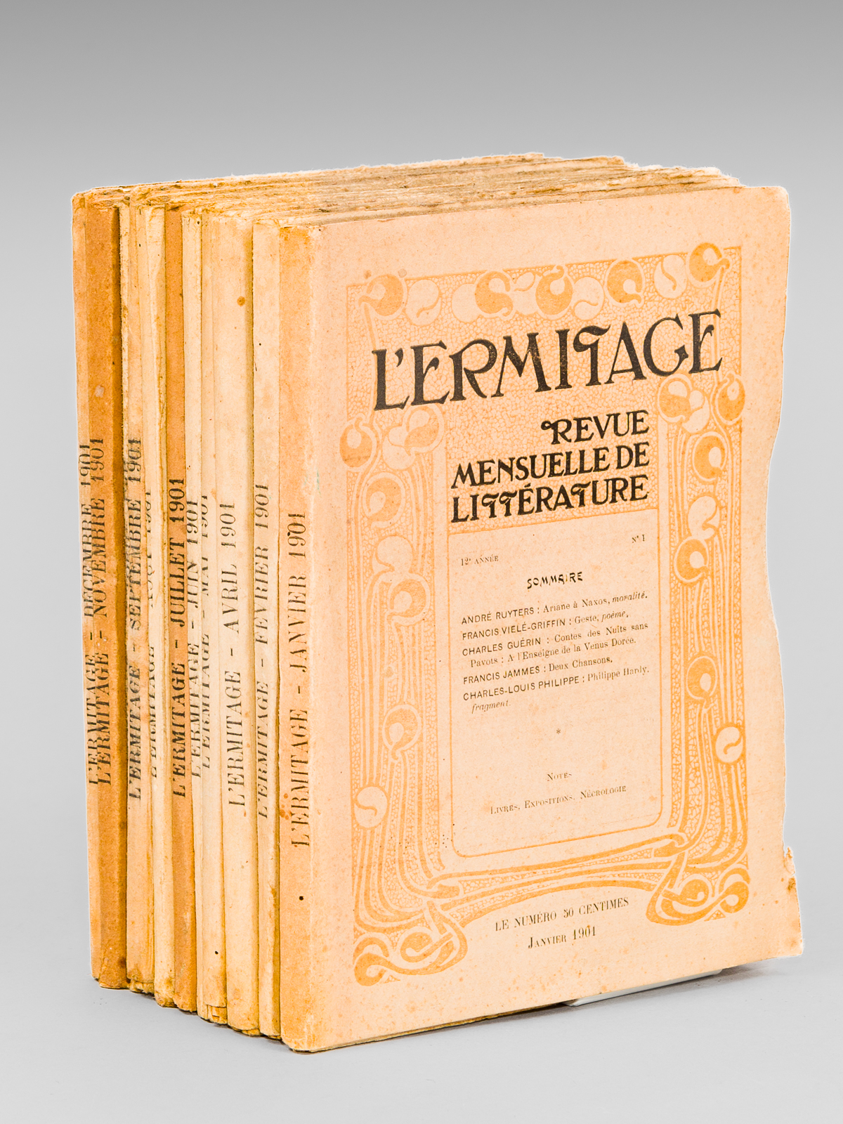 photo n°12 : L'Ermitage. Revue Mensuelle de Littérature. 12e Année - 1901 (11 Numéros sur 12 - Sans le numéro 3)