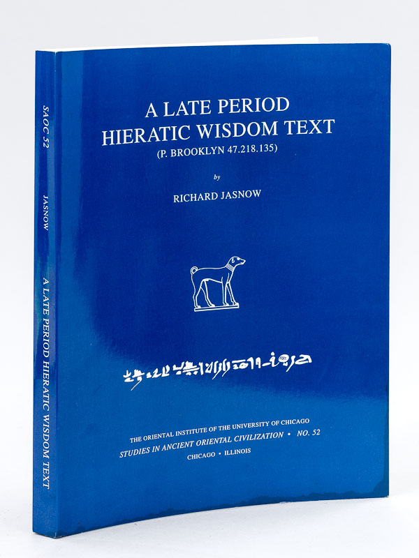 photo n°11 : A late period Hieratic Wisdom Text (P. Brooklyn 47.218.135)