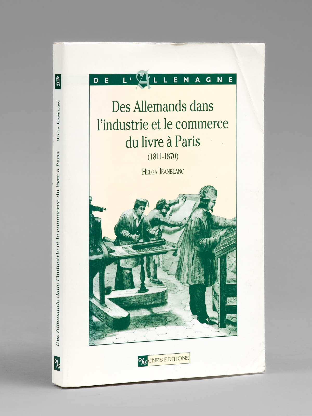 photo n°9 : Des Allemands dans l'industrie et le Commerce du Livre à Paris (1811-1870)