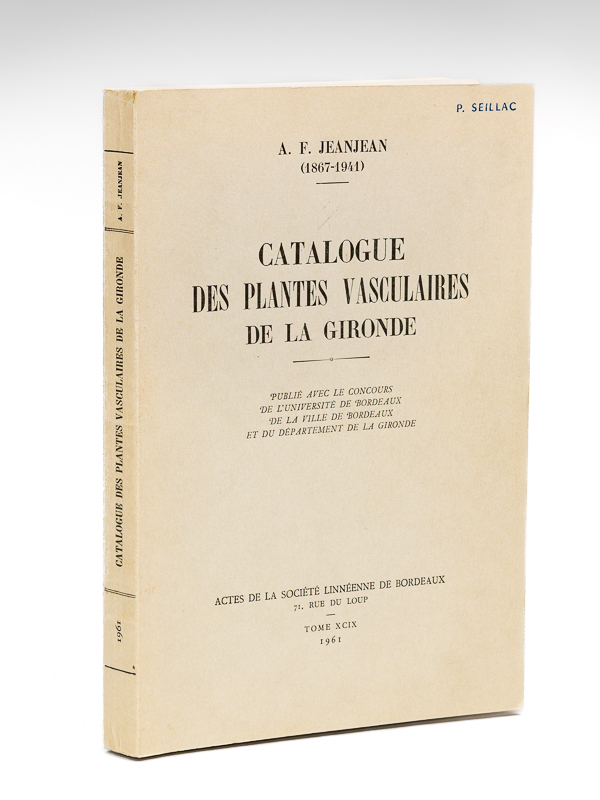 photo n°8 : Catalogue des plantes vasculaires de la Gironde